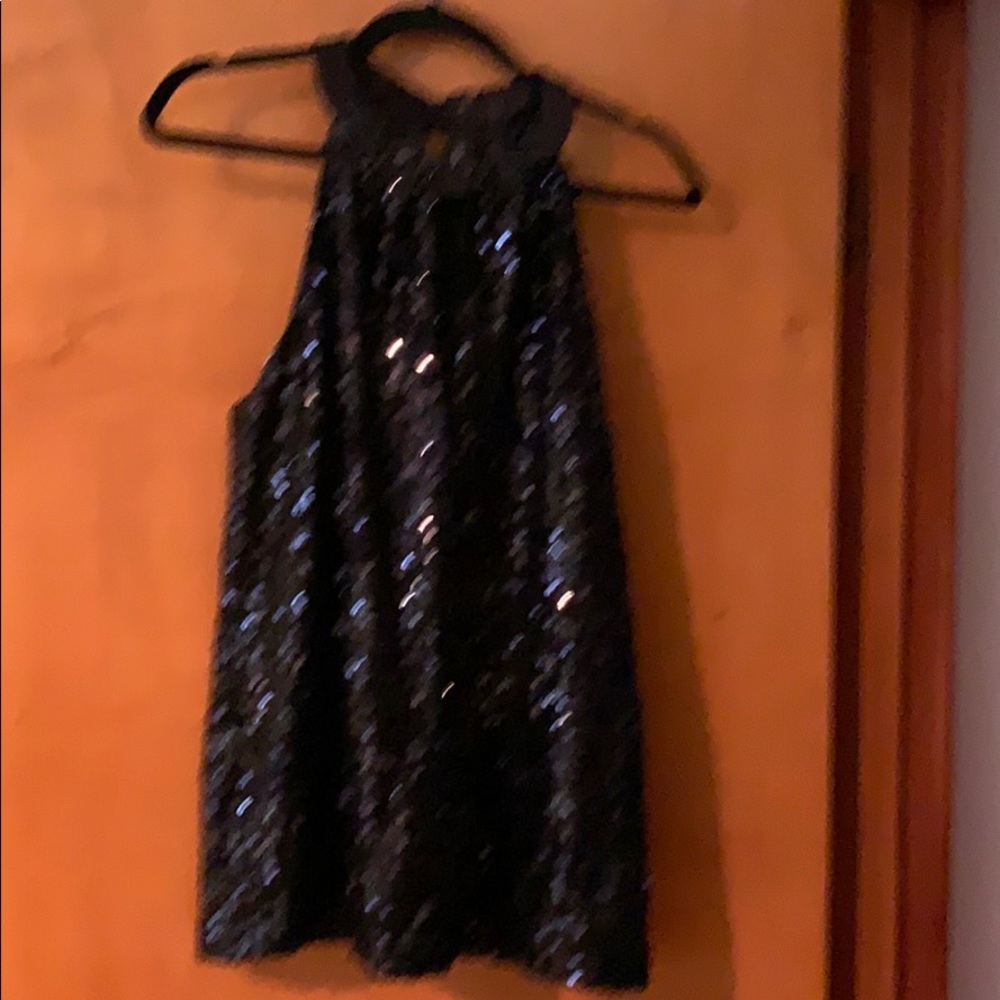 Sequinned top
